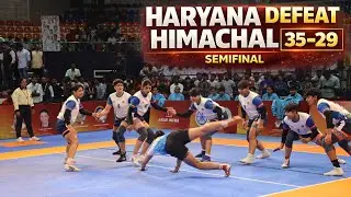 Haryana vs Himachal Pradesh | Women’s Kabaddi Semifinal |  35-29 | Senior National Championship