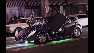 East LA - Christmas Car Cruise parade - Whittier Blvd ( Sony Handy Camera 2025 )