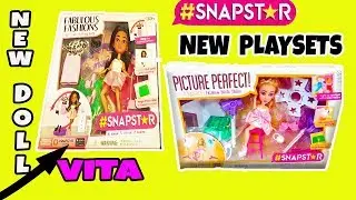 #SNAPSTAR FASHION DOLLS SQUAD NEW ADDITIONS NEW DOLL VITA NEW PLAYSETS #SNAPSTAR DOLL ASPEN.