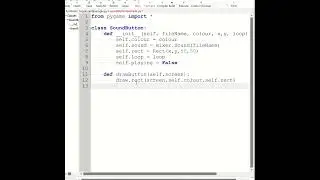 Making a simple music sound board in pygame - Part 2 - Making simple buttons