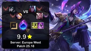 Hwei APC + Blitzcrank vs Varus + Rakan - EUW GrandMaster - Patch 25.18
