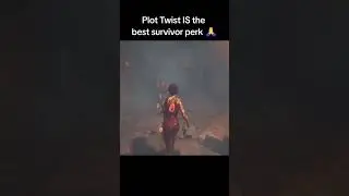 Plot Twist is truly a meme perk 😭 #clips #gaming #scary #deadbydaylight #dbd #funny