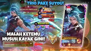 MALAH KETEMU MUSUH KAYAK GINI! MAIN TRIO BARENG TEMEN!  - MOBILE LEGENDS