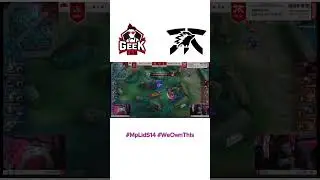 highlight pertandingan Fnatic onic vs Geekfam Game 1 ( part 2 ) #feedshorts #mpl #geekfam  # onic