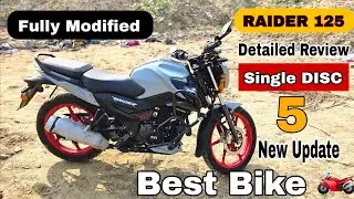 Modified New Tvs Raider 125 IGO Assist 2025 Model Launch Full Review #vishalsaxena