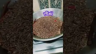 #flaxseed #tisi #alsi #flaxseedsbenifits.. isko daal me bhi daalke khaa sakte hai in bihari style 👌