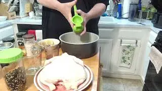 Ninji Foodi: Learning how to Season and Bake a Whole Chicken