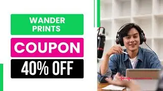 wander prints coupon code || wander prints discount code || 40% OFF || Working!
