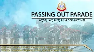Passing Out Parade Of AC(DE), AC(LDCE) & SI(LDCE) batches
