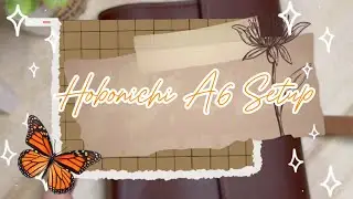 Hobonichi A6 Setup | My 2025 Planner | Customize Cover #likhahandcrafed #shopeeph