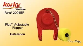 Как установить регулируемый клапан для унитаза Korky Plus от Korky