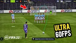 FIFA 22 Mobile ULTRA Graphics 60fps FULL MATCH Gameplay + UPDATE FIX! (BETA)