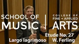 Professor John Dee: ILMEA Oboe - Etude No. 27 Largo lagrimoso - W. Ferling
