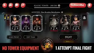 Klassic Tower 200 & Reward 🎮 Mortal Kombat Mobile▫️MK Mobile▫️MKM #mortalkombatmobile #mkmobile #mkm