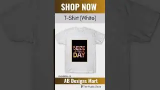 Seize The Day T-Shirt Best Tee Public T-Shirts #shorts #shortsfeed #tshirtshop