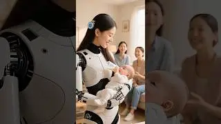 A Robot Nanny&rsquo;s Love: Caring for Babies in the Future #shorts #ai