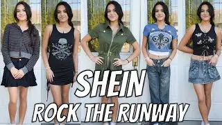 ROCK THE RUNWAY | SHEIN FOR ALL | CLOTHING HAUL AND TRY ON