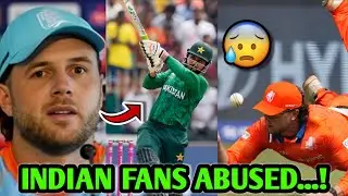 Netherlands Player on Indian Fans ABUSE for DROPPING Pakistan Catch! 😰| Max O Dowd Cricket News