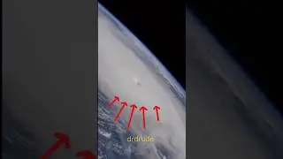 Hurricane Michael from ISS 🌀 #shorts #hurricane #iss #earth #youtube