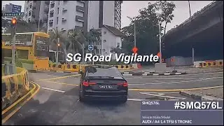 17dec2025 thomson road #SMQ576L audi a4 fail to conform to red light signal