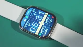 AK9 MAX - Bluetooth Call AOD Sport Smart Watch - Unboxing, Feature review (link in the description)