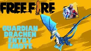 Guardian Drachen Arrival Animation | New Faded Wheel Event Dragon Animation | FF EMOTE#freefire