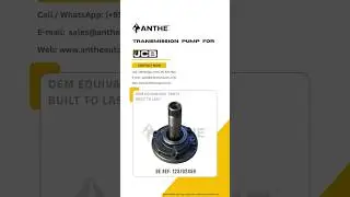JCB Transmission Pump (Ref Part No - 20/925020) &ndash; The Heart of Smooth Shifting - ANTHE AUTO PARTS