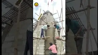 &ldquo;Real Temple Construction Work 🏗️ | From Stone to Spiritual Beauty #shorts&rdquo;