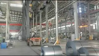Hot dip galvanizing production line plant #CGL #HDG #galvanized steel#Zinc coating