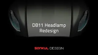 Aston Martin DB 11 Head Lamp - Designed by Sankul Design