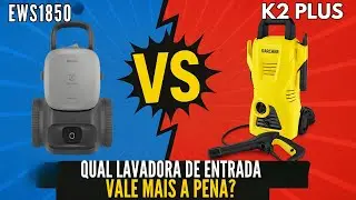 EWS1850 ou Kärcher K2 Plus: Qual Lavadora de Entrada Vale Mais a Pena?