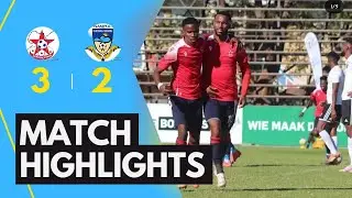African stars vs Khomas Nampol| Match highlights NFA PSTBET CUP semi final 2024