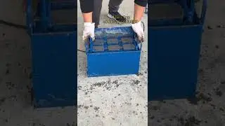 Cement Stone Dust Waste Fly Ash Concrete Solid Block Mobile Maker Machinery Machines #brick