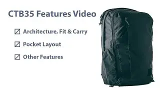 Evergoods - CIVIC Travel Bag 35L Features Outline Video
