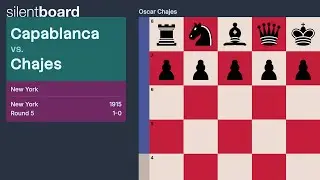 Capablanca vs Chajes — New York 1915 (Round 5)