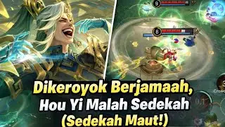 Niatnya Nge-Gank Hou Yi, Malah Jadi Donatur Gold Abadi #honorofkings 