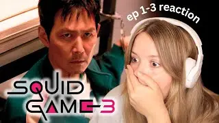 LET’S WATCH SQUID GAME SEASON 3: EPISODES 1-3 | TV REACTION | Netflix | 오징어 게임 | FIRST TIME WATCHING
