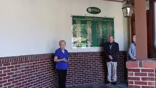 Ed Hoard Golf Shop Sign Unveiling Courtesy of Georgia PGA and It's PGA Members