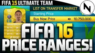 FIFA Ultimate Team 16 - Removing Price Ranges?!