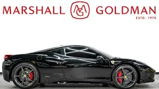 2012 Ferrari 458 Italia in Nero over Nero for sale