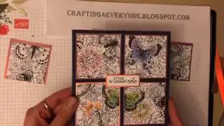 Botanical Butterfly DSP -Stampin' Up!