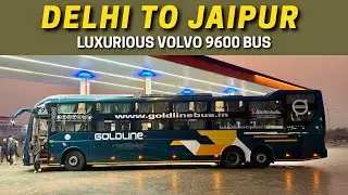 Delhi To Jaipur In Luxurious Volvo 9600 Sleeper Bus 