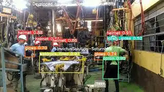 AI-ML Based Industrial Workstation Monitoring and Job Tracking System