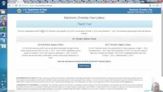 how to check result of dv lottery 2018-كيفية التحقق من نتيجة اليانصيب قرعة الهجرة لأمريكا