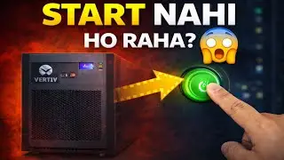 How to turn on Vertiv Online UPS | Vertiv UPS को Online Mode में कैसे चालू करें | आसान गाइड