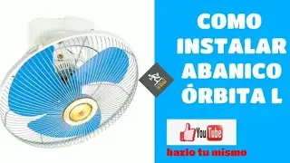 COMO INSTALAR ABANICO EN TECHO. CURSO ELECTRICIDAD RESIDENCIAL.