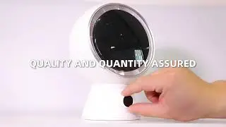 LA' FORTE Robo Cool Mini Desk Fan | Rechargeable, Quiet, Auto-Rotation | Full Features & Demo