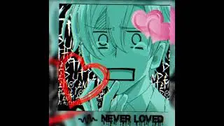 never loved - aquaqqu,Молодой Итачи (prod aquaqqu)