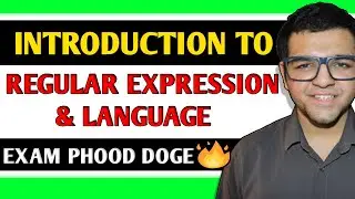 Introduction to Regular Expression & Regular Language in Hindi