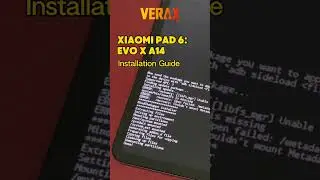 XIAOMI PAD 6: CrDroid ROM [official] Check comments for full installation guide. #theveraxtv